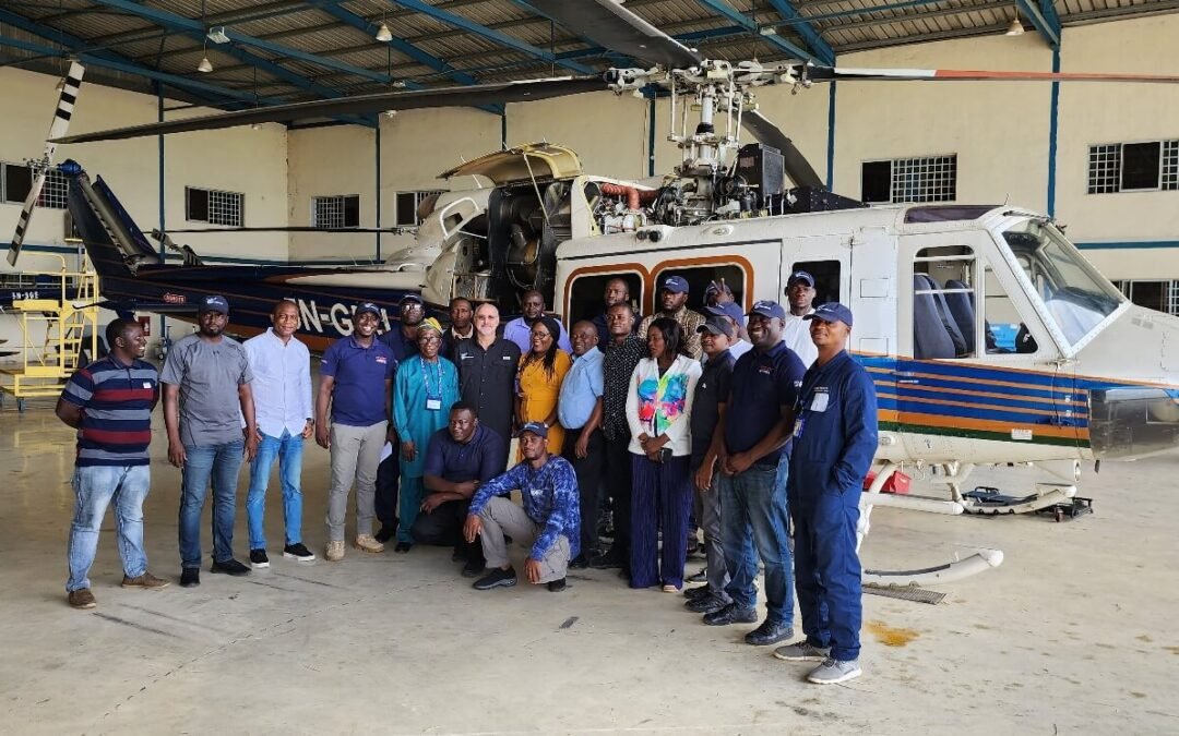 Nigeria Police Force Airwing engineers
