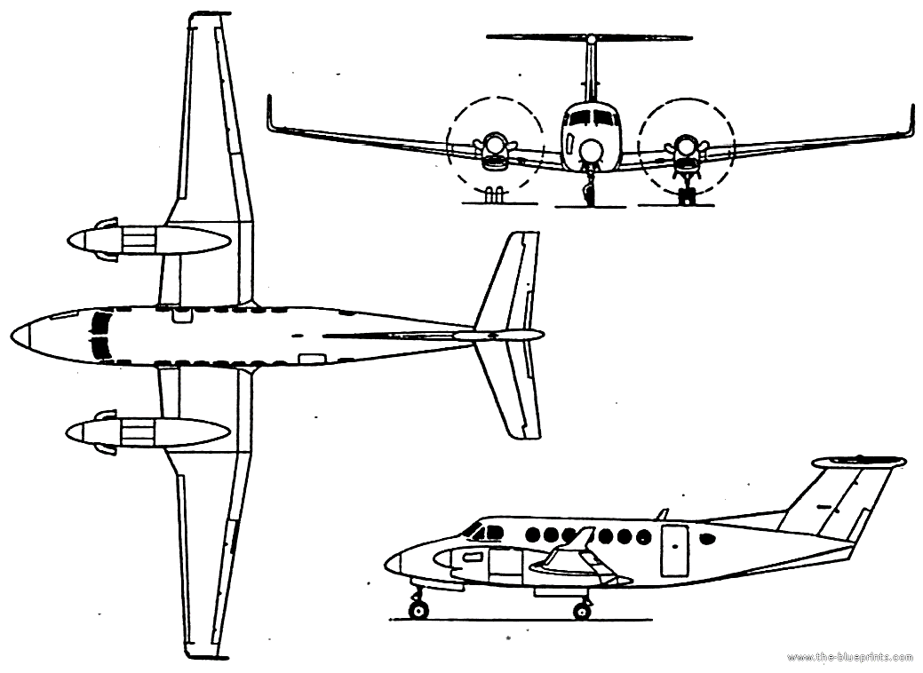 Beechcraft King Air 90 200 300